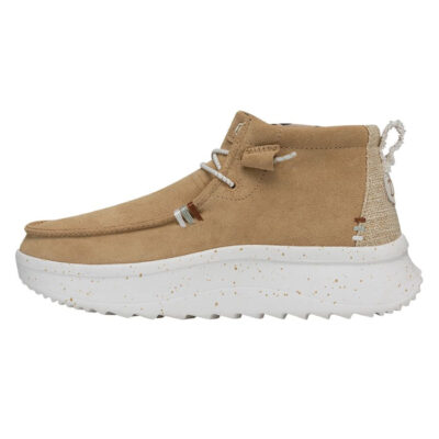 Wendy Peak Hi Suede – Tan