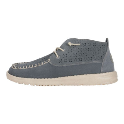 Wendy Mid Suede Boho – Grey