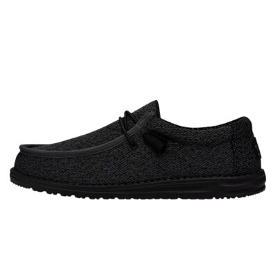 Wally Sox Wide – Micro Total Black