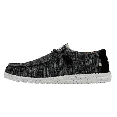 Wally Sox Stitch Wide – Black White