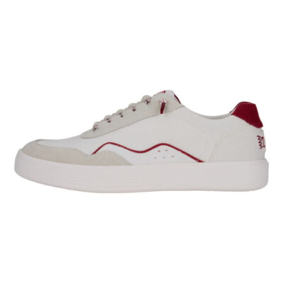 Hudson Canvas – White/Red