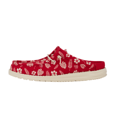 Wally Slip Luau – Varsity Red/Multi